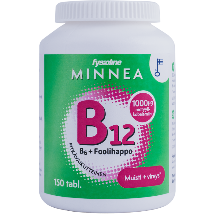 Minnea B12+B6+Foolihappo 150 tabl kuva 4