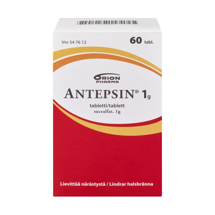ANTEPSIN tabletti 1 g 60 fol kuva 6