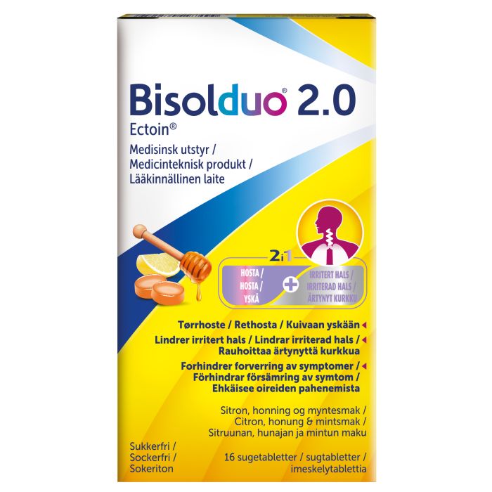 Bisolduo 2.0 imeskelytabletti 16 kpl kuva 2