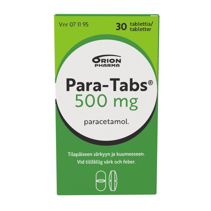 PARA-TABS tabletti 500 mg 30 fol kuva 3