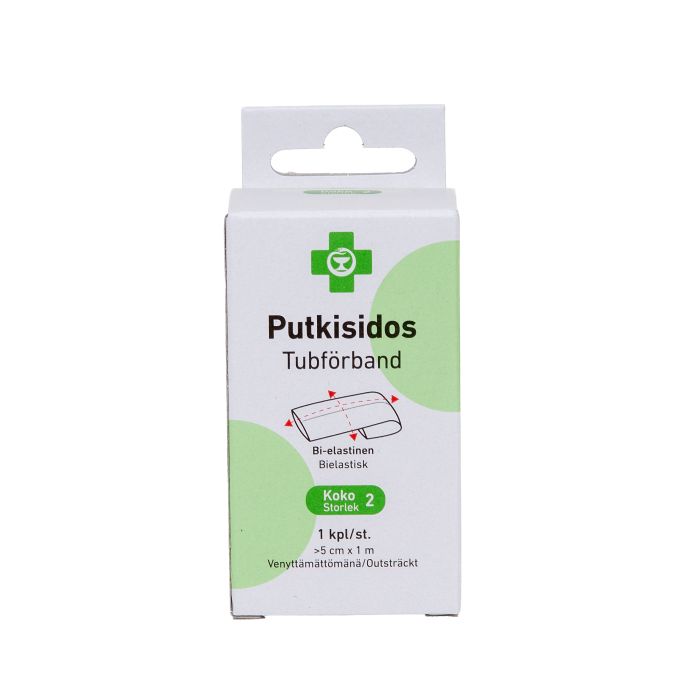 APTEEKKI Putkisidos koko 2 5 cm x 1 m 1 kpl kuva 2