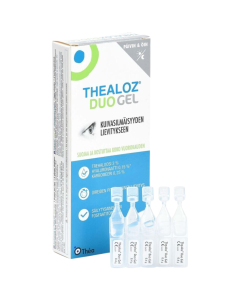 Thealoz Duo Gel silmätippa kerta-annospakkaus, säilytysaineeton 30 kpl