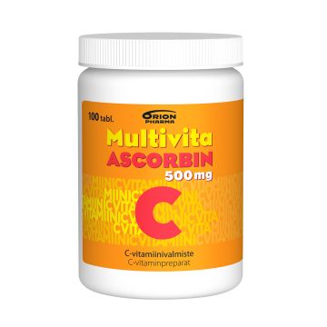 Multivita Ascorbin 500 mg 100 tabl