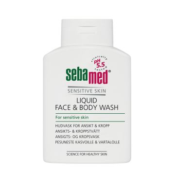 SEBAMED LIQUID FACE&BODY WASH PESUNESTE 200 ML