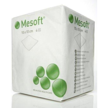Mesoft kuitutaitos 10x10cm epästeriili 100 KPL (1 PKT)