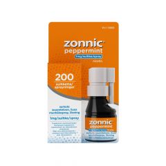 ZONNIC PEPPERMINT 1 mg/suihke sumute suuonteloon, liuos (15 ml)200 annosta